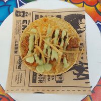 Plant chorizo 🌮 at El Catrín in Geneva