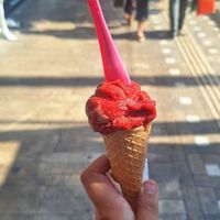 sour cherry at Dondurma Dükkanı - Isiklar in Antalya