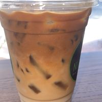 Iced cashew milk coffee  at Nut & Bean House in Ho Chi Minh City