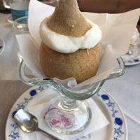 Frozen lemon   at Pizzeria San Gennaro in Cuneo