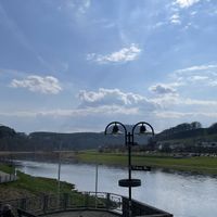 View from Hotel Steiger, Rathen  at Hotel Steiger Kurort Rathen in Rathen