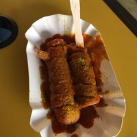 super leckere vegane Currywurst  at Curry Co in Dresden