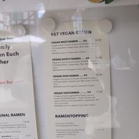 4 vegane Ramen at 957 Ramen Bar in Marburg