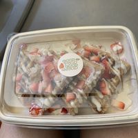 waffle  at Vibe Organic Kitchen & Juice in Costa Mesa