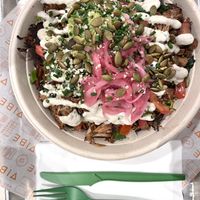 Fiesta Bowl  at Vibe Organic Kitchen & Juice in Costa Mesa