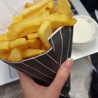 I could bathe in this vegan truffle mayonnaise at CKTs Pommes for President - Hamburg Hbf in Hamburg