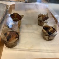 Vegan muffin at Melinda's Gluten Free Bakery in Capitola