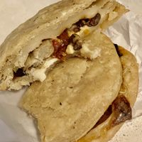 Savory veggie pie. Deeee-licious!  at Melinda's Gluten Free Bakery in Capitola