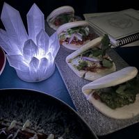 “The Sandwich” - Bao buns with a little kick  at Mothership in San Diego