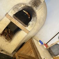 Horno de pizzas   at Yerbabuena in Puebla