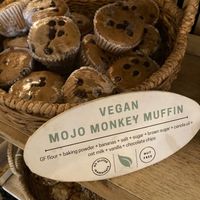 Vegan baked goods at Mojo's Coffee and More in Bay Village