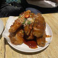 Tempura veg   at Ma Pa Me in South Brisbane