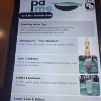 Soft drinks   at Ma Pa Me in South Brisbane