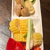 vegan garden pot dippers! at The Melting Pot in Chesterfield