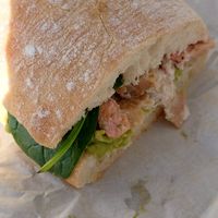 "Chicken bacon" avocado sandwich at Gaard 2 Coffee Hide in Sheffield