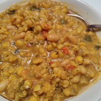 Locro at Menta y Limón in Buenos Aires