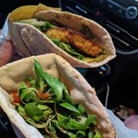 Super fresh ingridients at Vegan Come Koala in Pisa