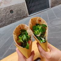 Vegan Wraps at Vegan Come Koala in Pisa