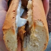 Hot dog at Vegan Come Koala in Pisa