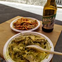 Bon tracte i amabilitat,amb això ja estic contenta...el formatge de cigrons brutal 🙌🏻 at Vegan Come Koala in Pisa