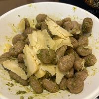 Gnocchi with green Pesto   at Vegan Come Koala in Pisa