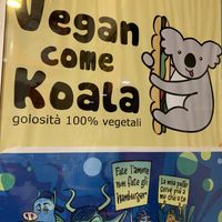 All vegan  at Vegan Come Koala in Pisa
