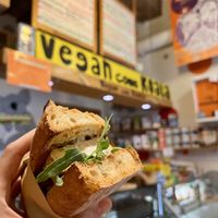 Tofu sandwich  at Vegan Come Koala in Pisa