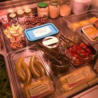 Toppings for sandwiches etc at Vegan Come Koala in Pisa