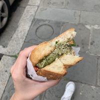 Panini tofu spinaci   at Vegan Come Koala in Pisa