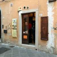 outside at Vegan Come Koala in Pisa