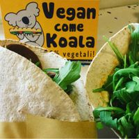 Delicious Piadina at Vegan Come Koala in Pisa