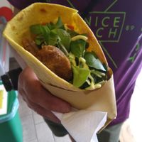 Piadina at Vegan Come Koala in Pisa