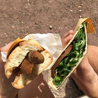Hot Dog & Wrap at Vegan Come Koala in Pisa