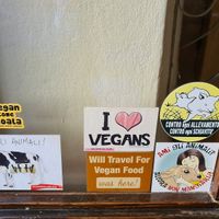 Door Stickers at Vegan Come Koala in Pisa