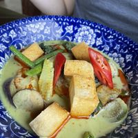 Green curry  at Phayamas Private Beach Resort & Island Brew in Koh Phayam