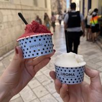   at Aroma Gelato Boutique in Zadar