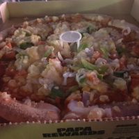 Vegan Garden Party Pizza at Papa John's in Berwick-upon-tweed