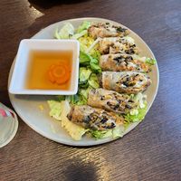Spring rolls  at U&Mi in Warsaw
