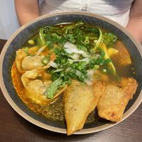 Big noodle soup  at U&Mi in Warsaw