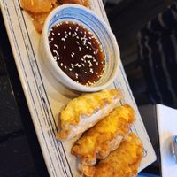Kimchi dumplings at U&Mi in Warsaw