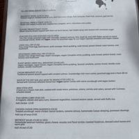 Linen hall cafe menu (22/08/2023) at Linen Hall Cafe in Belfast