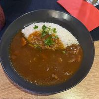 Vegan curry  at doskoi Kraków - Japanese Food in Krakow