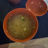 Miso soupp  at doskoi Kraków - Japanese Food in Krakow