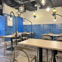 Interioir  at OC Burrito in Kyoto