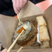 Hot roll, crispy outer   at Dr. Sushi Veg in Manaus