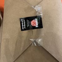 Packaging (food was warm still).  at Dr. Sushi Veg in Manaus