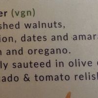 Vegan burger at Dancing Cup in Kampala