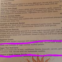 Vegan Thai curry at Dancing Cup in Kampala