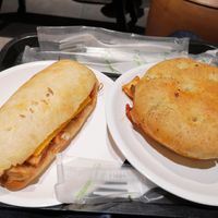 Vegan toasted sandwiches at BCN - Starbucks - T1 in El Prat De Llobregat
