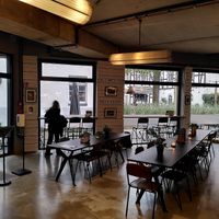 One of the seating areas at Sonderling in Bielefeld